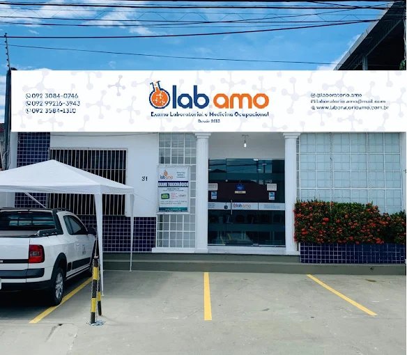 Fachada do Lab Amo em Vieiralves, Manaus